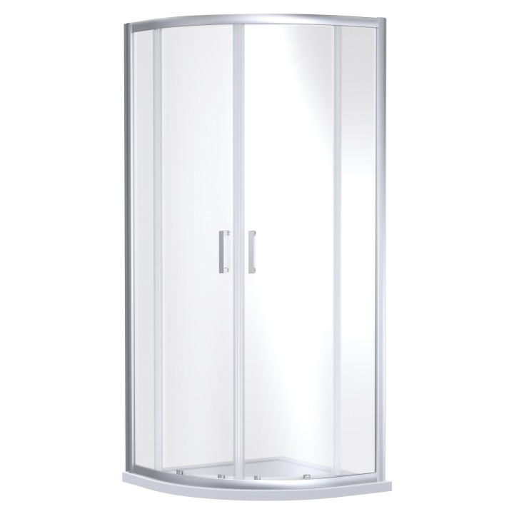 Chrome Rene 6mm Quadrant Shower Enclosures - 3 Sizes