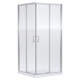 Chrome Rene 6mm Corner Entry Shower Enclosures - 2 Sizes