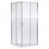 Chrome Rene Corner Entry Shower Enclosures