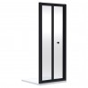 Matt Black Rene Bi-Fold Shower Doors