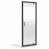 Matt Black Rene Pivot Shower Doors