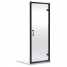 Matt Black Rene Hinged Shower Doors