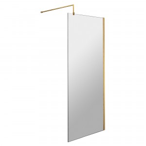 700mm Wetroom Shower Screen With Support Bar