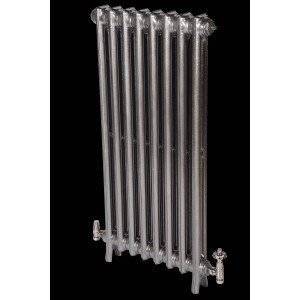 The "Mayfair" 2 Column 1040mm (H) Traditional Victorian Cast Iron Radiator - Painted Polish Effect