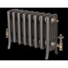 The "Mayfair" 4 Column 360mm (H) Traditional Victorian Cast Iron Radiator - Natural Cast
