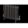 The "Mayfair" 4 Column 475mm (H) Traditional Victorian Cast Iron Radiator - Natural Cast