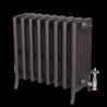 The "Mayfair" 6 Column 485mm (H) Traditional Victorian Cast Iron Radiator - Natural Cast