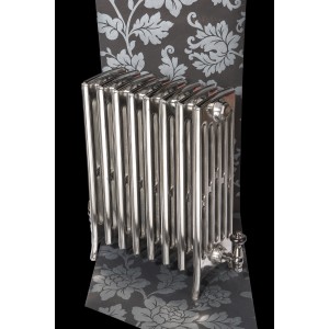 The "Mayfair" 6 Column 660mm (H) Traditional Victorian Cast Iron Radiator - Polished