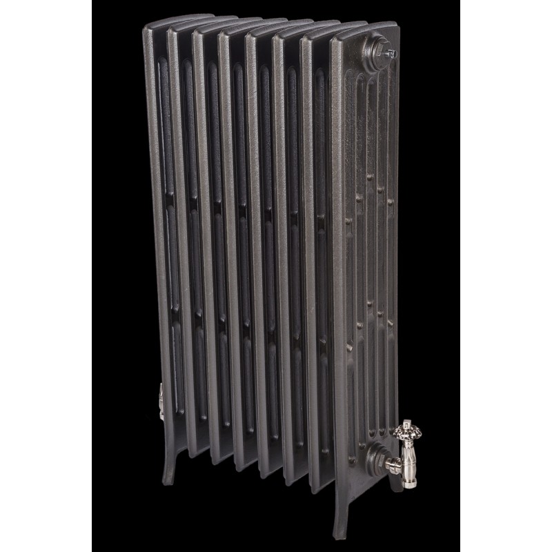 The "Mayfair" 6 Column 960mm (H) Traditional Victorian Cast Iron Radiator - Natural Cast