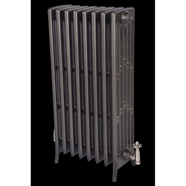The "Mayfair" 6 Column 960mm (H) Traditional Victorian Cast Iron Radiator - Natural Cast