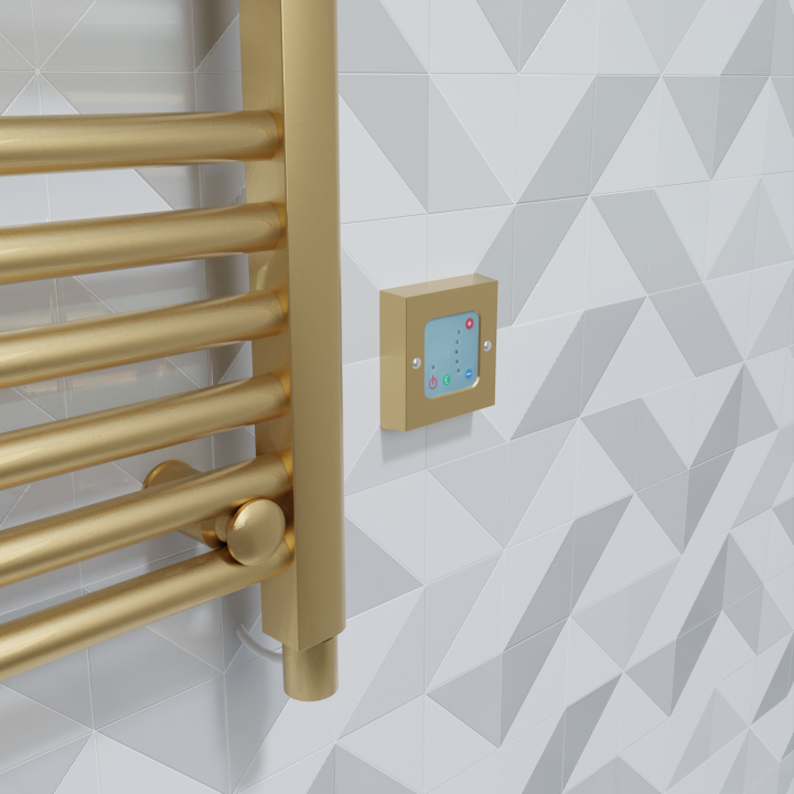 NOVA Brass Electric Heating Elements & Wall Controller