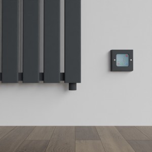 "NOVA" Anthracite Electric Heating Elements (150W to 800W) & Anthracite Wall Controller