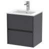 Havana 500mm Wall Hung Double Drawer Vanity Units