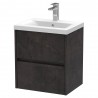 Havana 500mm Wall Hung Double Drawer Vanity Units