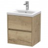 Havana 500mm Wall Hung Double Drawer Vanity Units