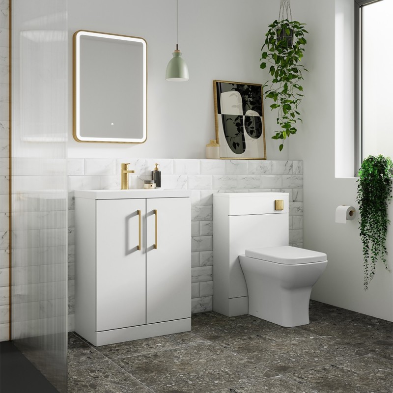 Arno 500mm Freestanding Cupboard Vanity Units