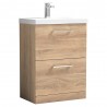 Arno 600mm Freestanding Double Drawer Vanity Units