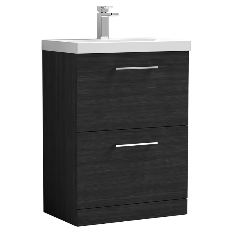 Arno 600mm Freestanding Double Drawer Vanity Units