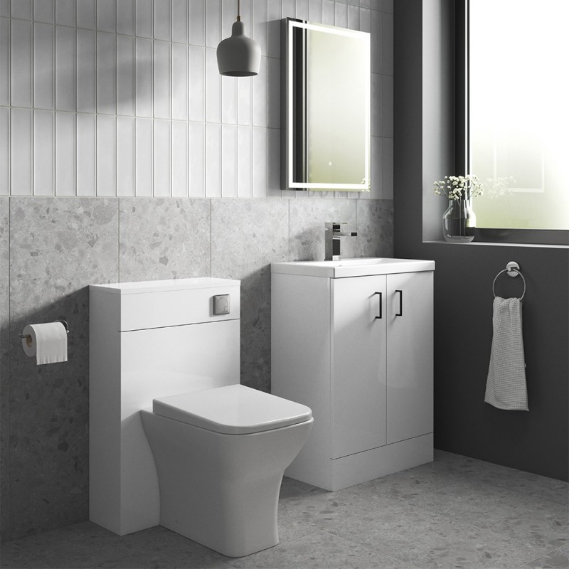 Arno Compact 500mm Freestanding Cupboard Vanity Units