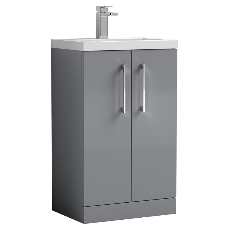 Arno Compact 500mm Freestanding Cupboard Vanity Units