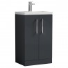 Arno Compact 500mm Freestanding Cupboard Vanity Units