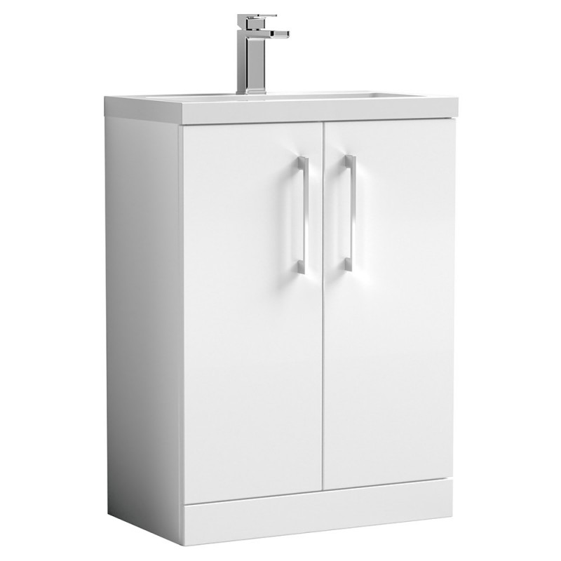 Arno Compact 600mm Freestanding Cupboard Vanity Units