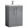 Arno Compact 600mm Freestanding Cupboard Vanity Units