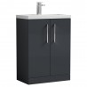 Arno Compact 600mm Freestanding Cupboard Vanity Units