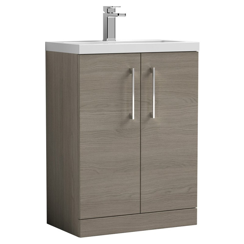 Arno Compact 600mm Freestanding Cupboard Vanity Units