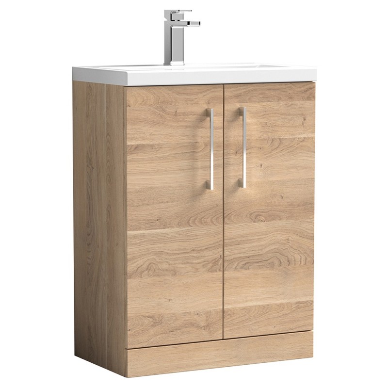 Arno Compact 600mm Freestanding Cupboard Vanity Units