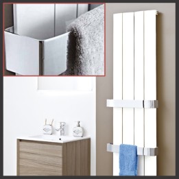 Chrome Towel Bar for "Linear" Radiator