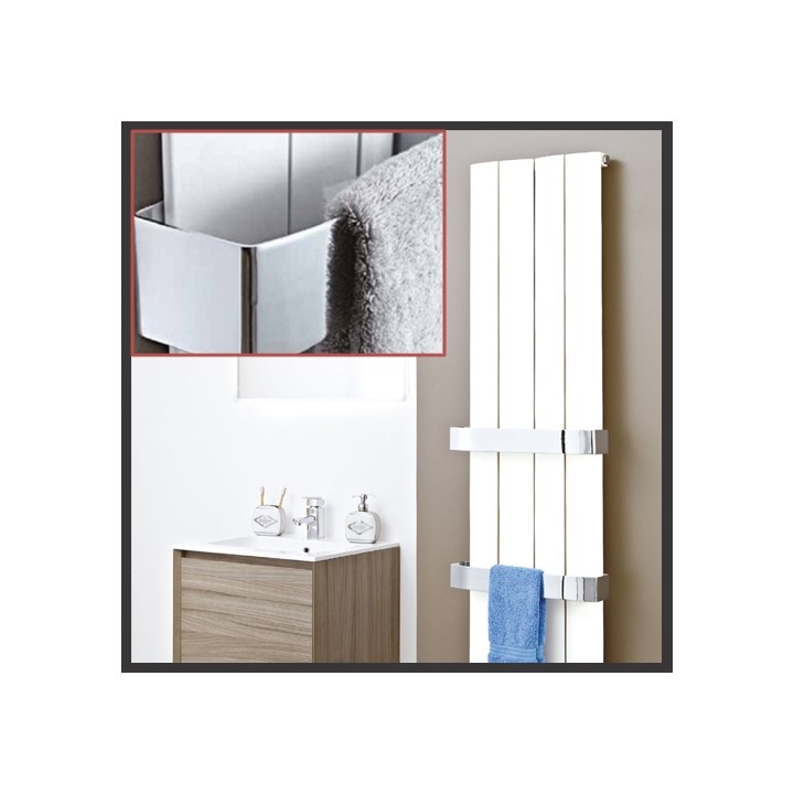 Chrome Towel Bar for "Linear" Radiator