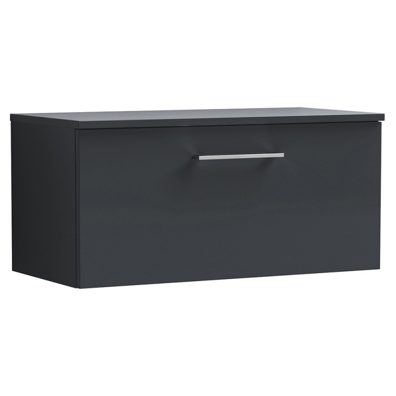 Arno 800mm Wall Hung Single Drawer Worktop Vanity Units