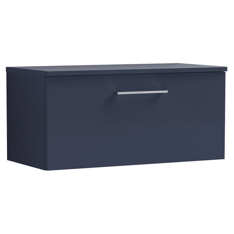 Arno 800mm Wall Hung Single Drawer Worktop Vanity Units