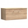 Arno 800mm Wall Hung Single Drawer Worktop Vanity Units