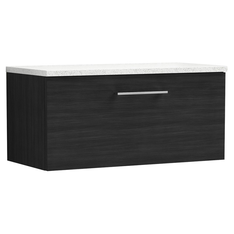 Arno 800mm Wall Hung Single Drawer Worktop Vanity Units