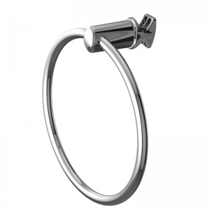 Chrome Towel Ring - fix directly to Heated Towel Rails