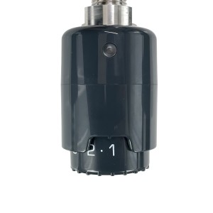RICA Atlantis Anthracite Thermostatic Electric Heating Element (150W, 300W & 600W)