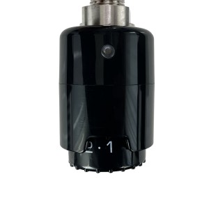 RICA Atlantis Black Thermostatic Electric Heating Element (150W, 300W & 600W)