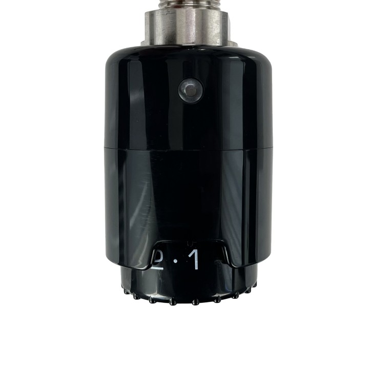 RICA Atlantis Black Thermostatic Electric Heating Elements
