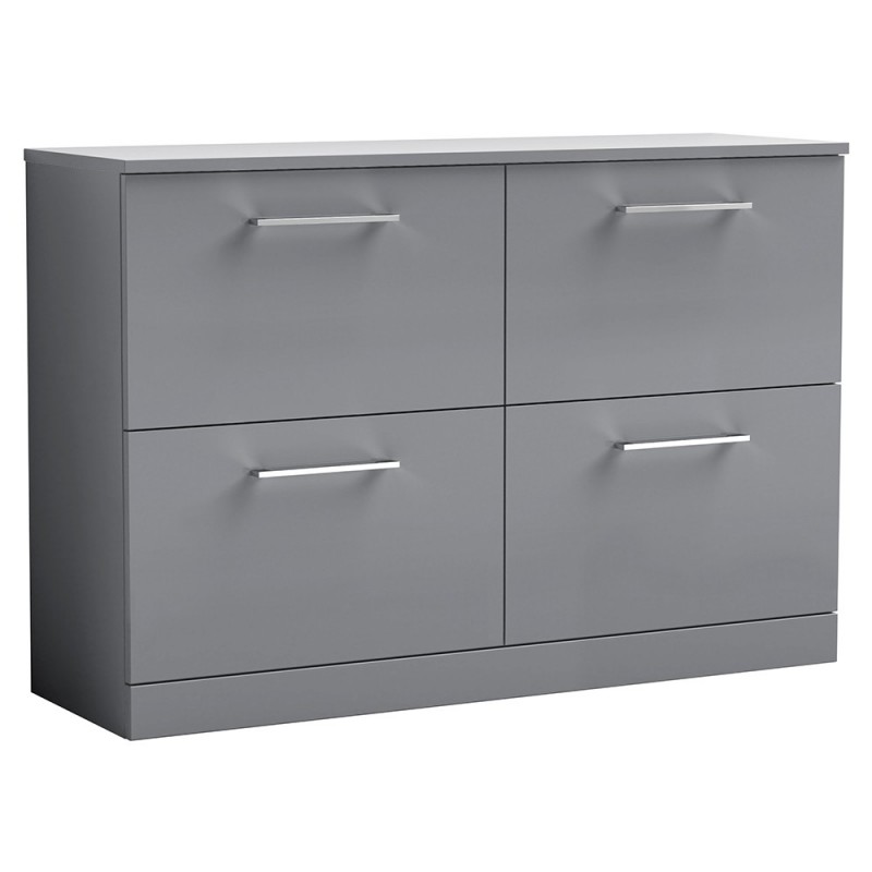 Arno 600mm Freestanding Double Drawer Worktop Vanity Units