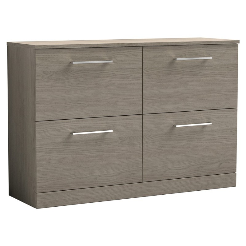 Arno 600mm Freestanding Double Drawer Worktop Vanity Units