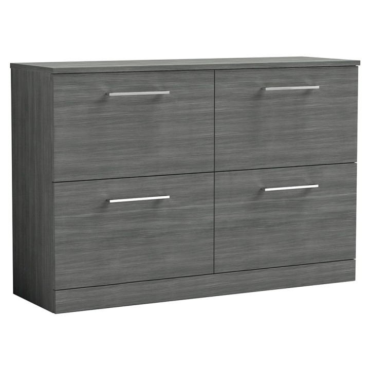 Arno 1200mm Freestanding Double Drawer Worktop Vanity Units