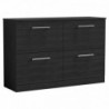 Arno 1200mm Freestanding Double Drawer Worktop Vanity Units