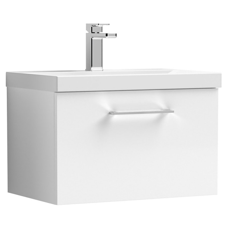 Arno 600mm Wall Hung Single Drawer Vanity Units