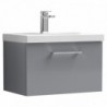 Arno 600mm Wall Hung Single Drawer Vanity Units