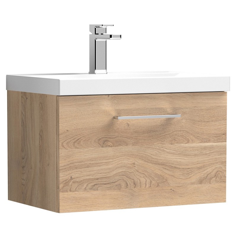 Arno 600mm Wall Hung Single Drawer Vanity Units