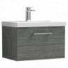 Arno 600mm Wall Hung Single Drawer Vanity Units