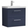 Arno 600mm Wall Hung Double Drawer Vanity Units