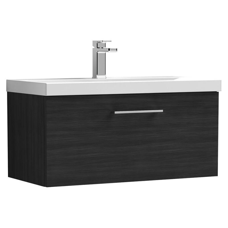 Arno 800mm Wall Hung Single Drawer Vanity Units